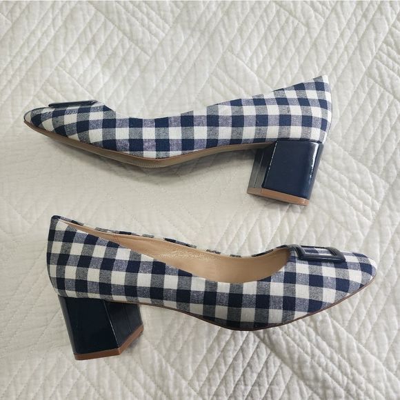 crown and ivy plaid low heels shoes - Picture 8 of 9